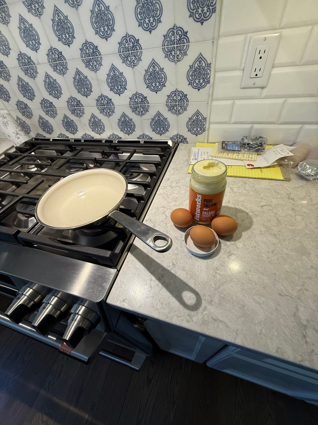 Customer photo review of Organic Grass Fed Beef Tallow (14 oz)