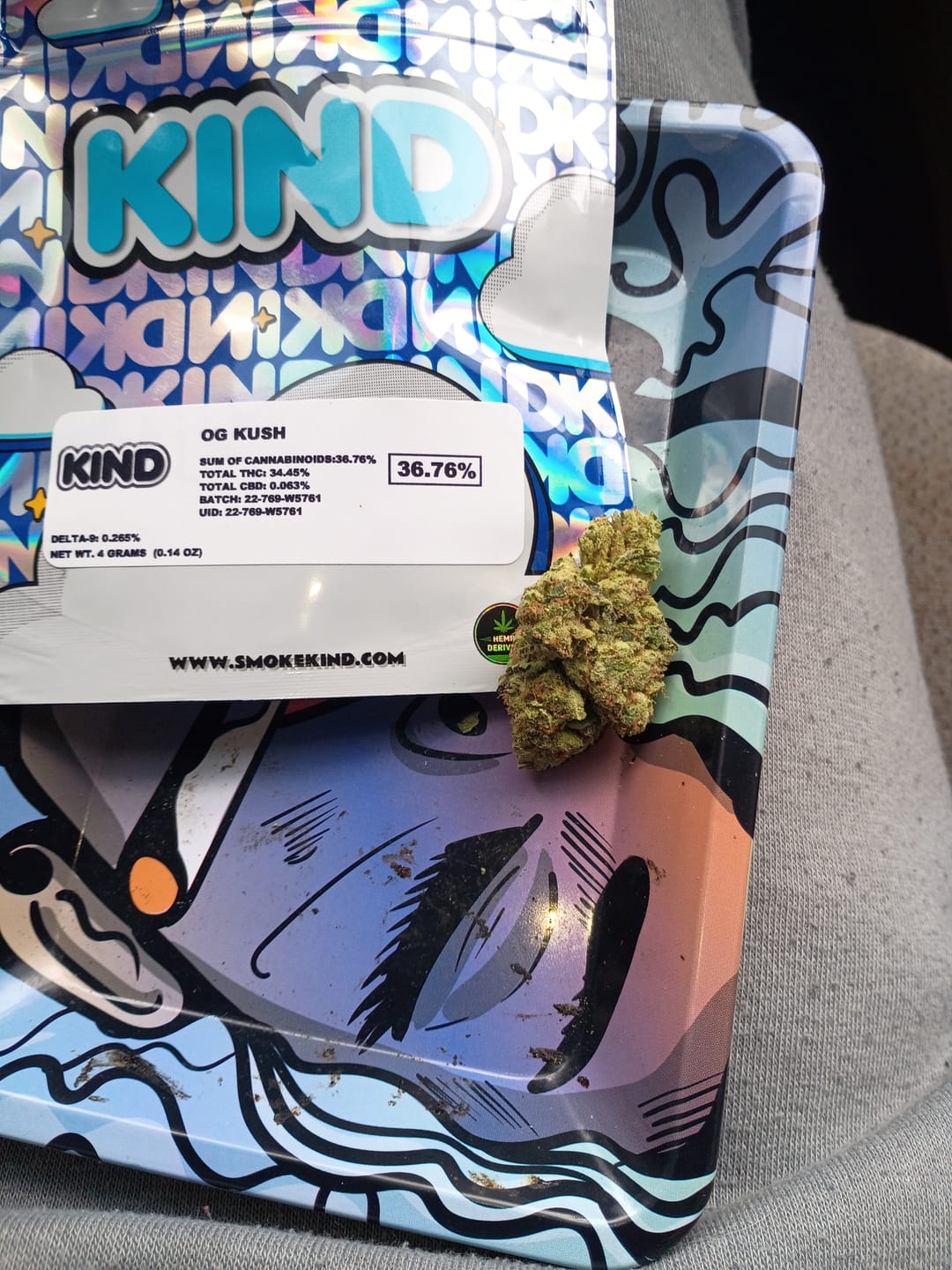 Customer photo review of OG Kush - 4 Grams (Indica)