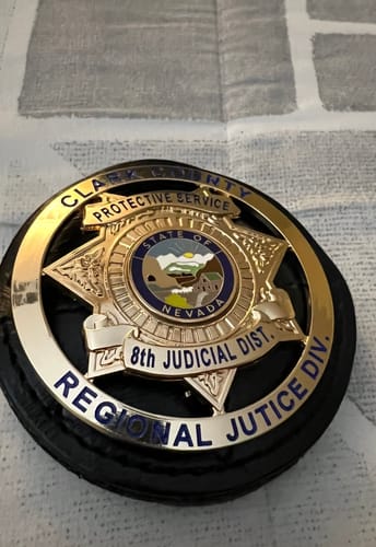 Customer photo review of Customizable Badge BA26
