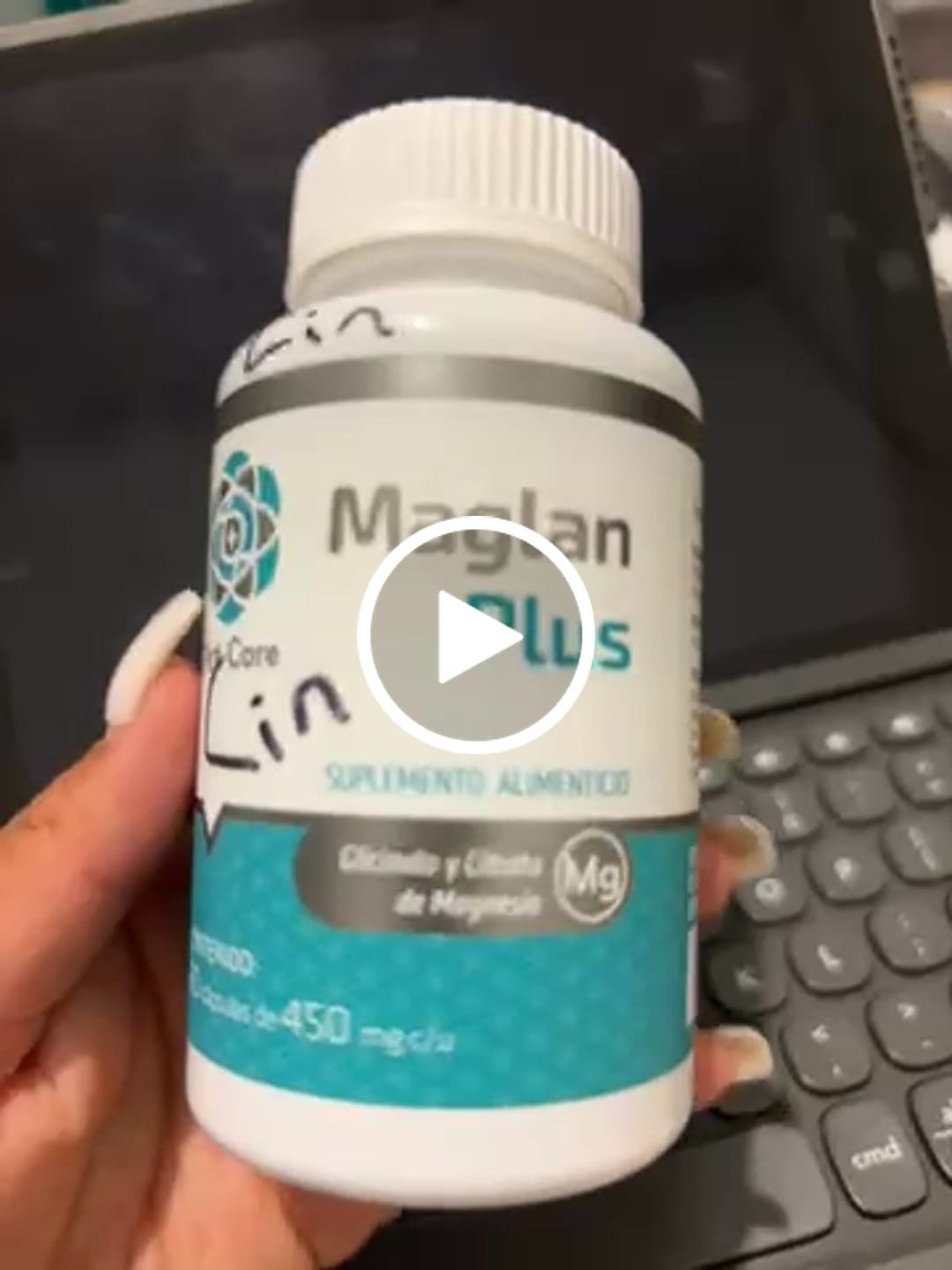 Customer video review of Maglan Plus Fort Core | Citrato y Glicinato de Magnesio | 60 cápsulas
