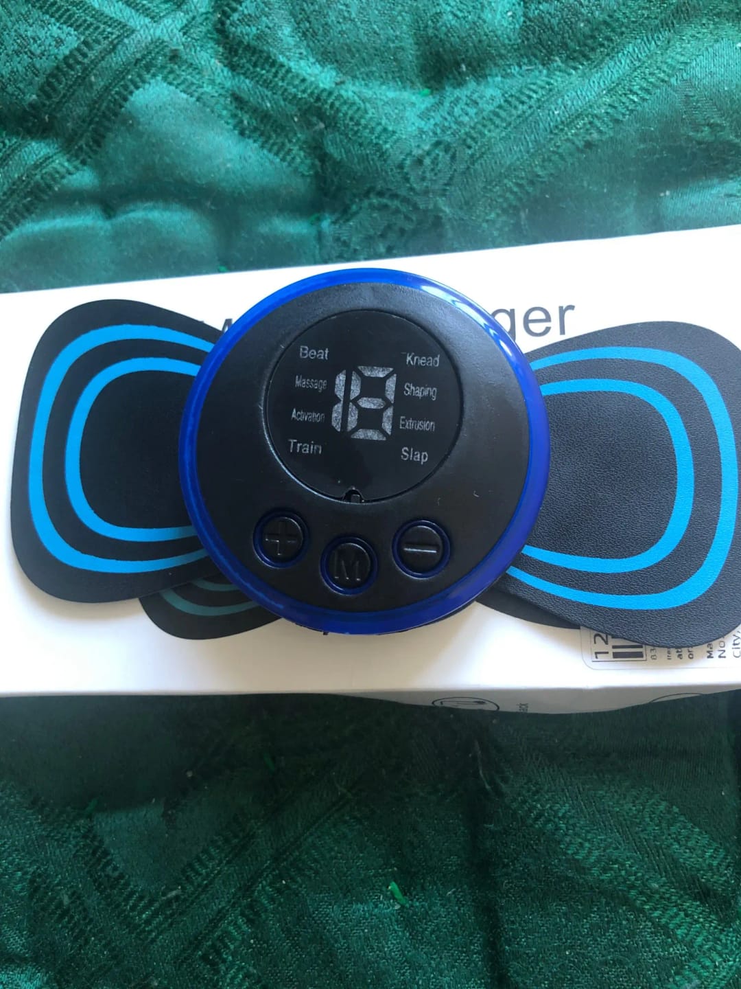 Customer photo review of Pulse Therapy Neck and Shoulder Device
