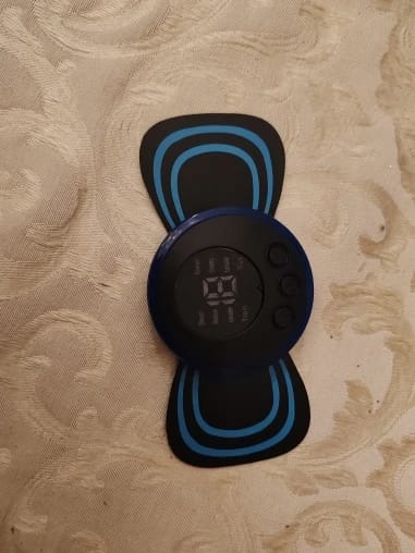 Customer photo review of Pulse Therapy Neck and Shoulder Device