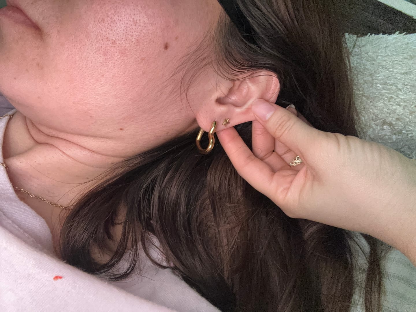 Customer photo review of Piercing Starfish