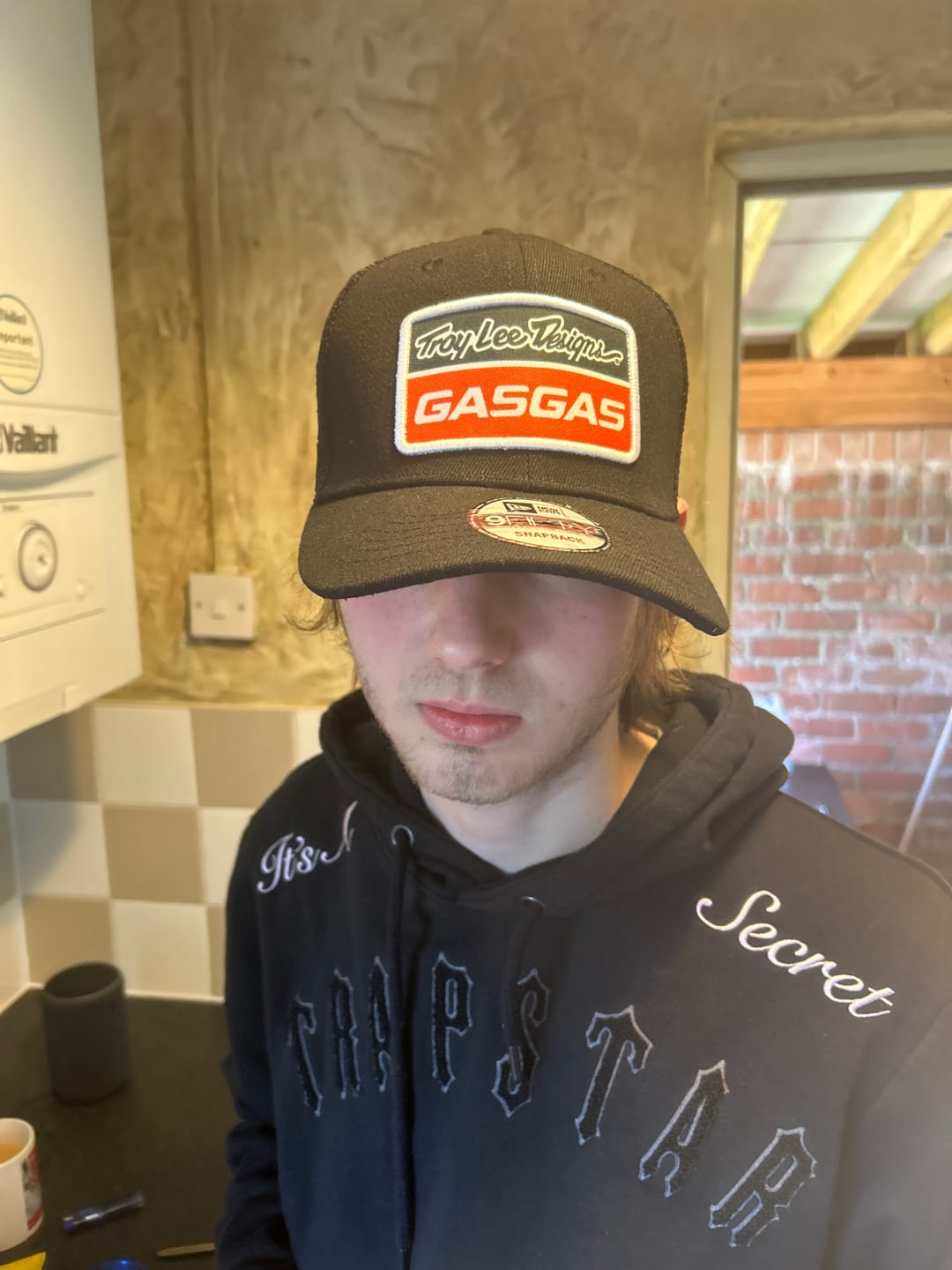 Customer photo review of GASGAS Troy Lee Designs Curved Cap