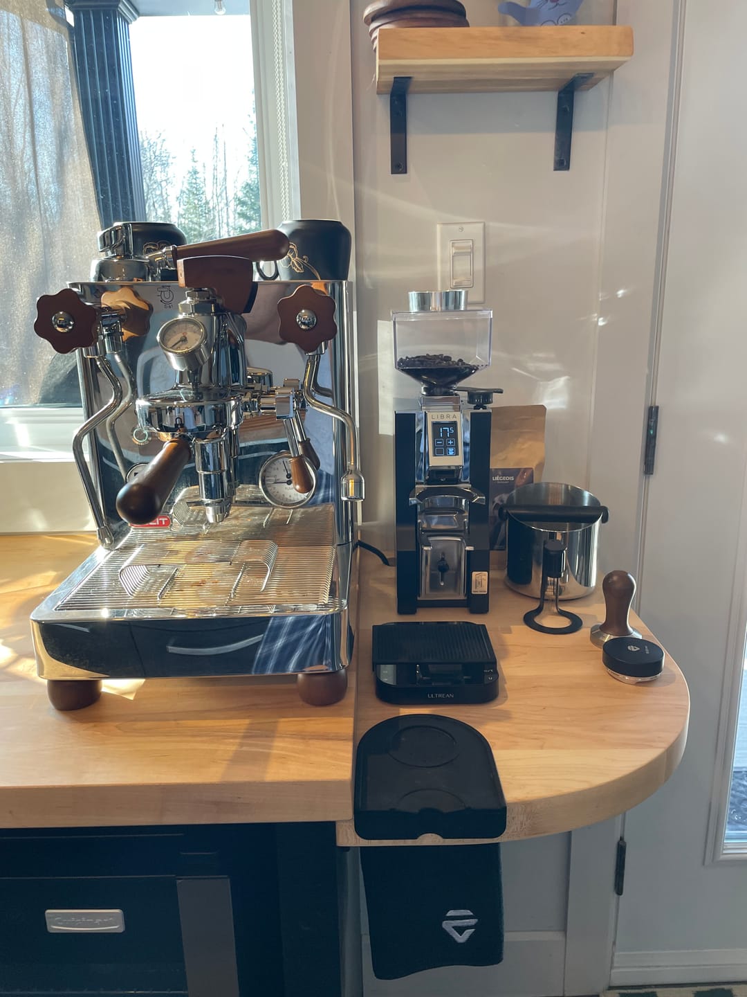 Customer photo review of EQUILIBRE - Coffee beans medium roast - Ethiopia - Liegeois our local brand