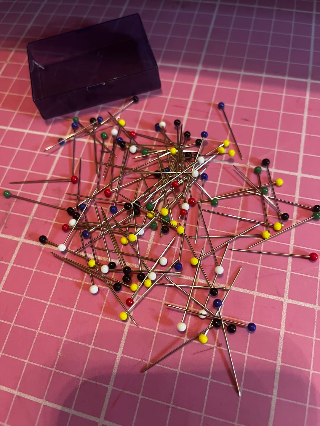 Customer photo review of Prym Glass Head Pins Assorted