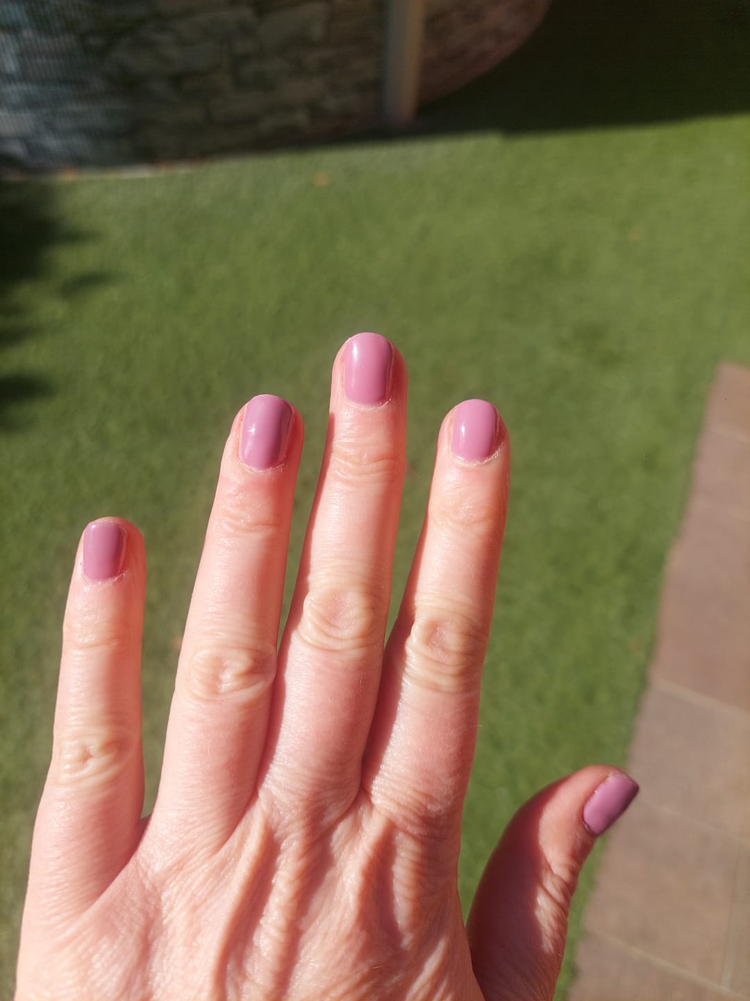 Customer photo review of Smalto Semipermanente LCI -  Rosso Tiziano