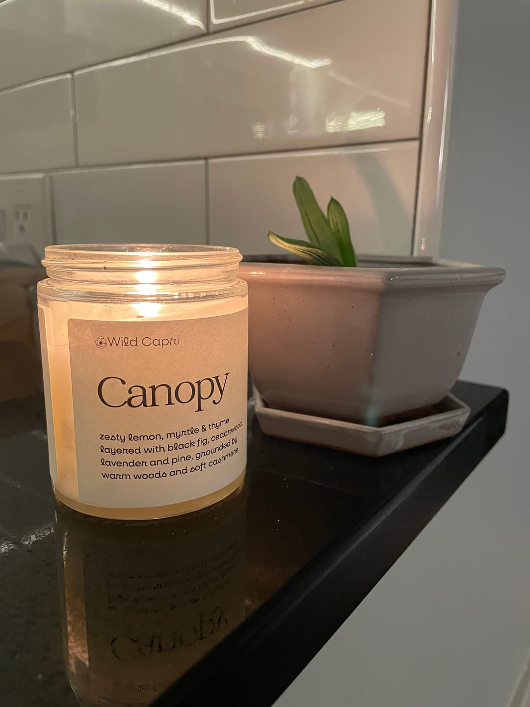 Customer photo review of Canopy Candle