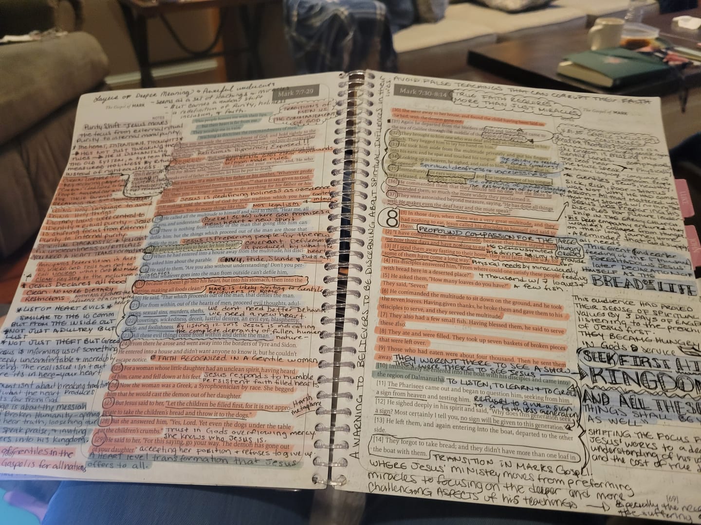 Customer photo review of The Bible In A Year: A 52-Week Journey Through God's Word