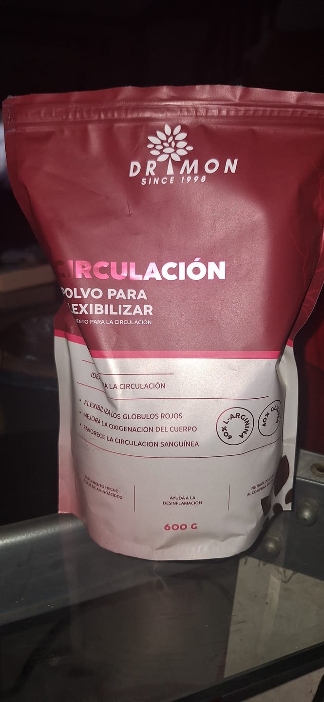 Customer photo review of Suplemento para la Circulación DR MON 600g L-ARGININA y GLICINA