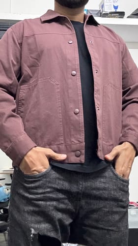 Customer photo review of Cotton Harbor Shacket