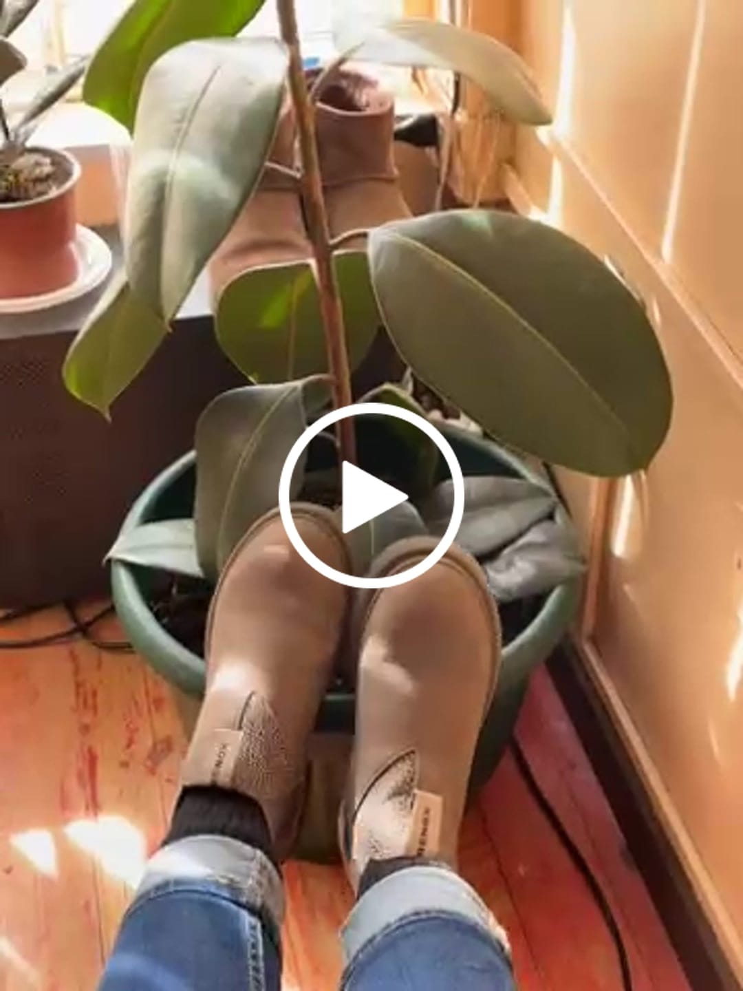 Customer video review of Botín Original 2 Gris Claro Mujer