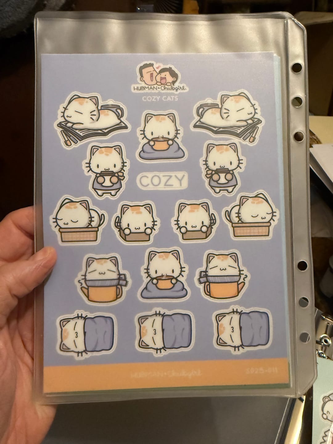 Customer photo review of Journal Time Planner Stickers