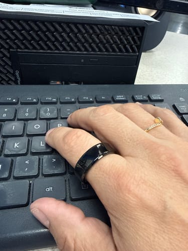 Customer photo review of Pulserive Smart Ring, Sleep Tracker, Activity & Fitness Tracker, Blood Pressure& Oxygen Tracker