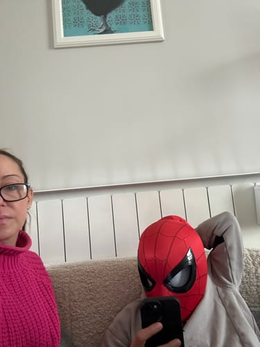 Customer photo review of The OG Spidey Gear™ - Winking Mask