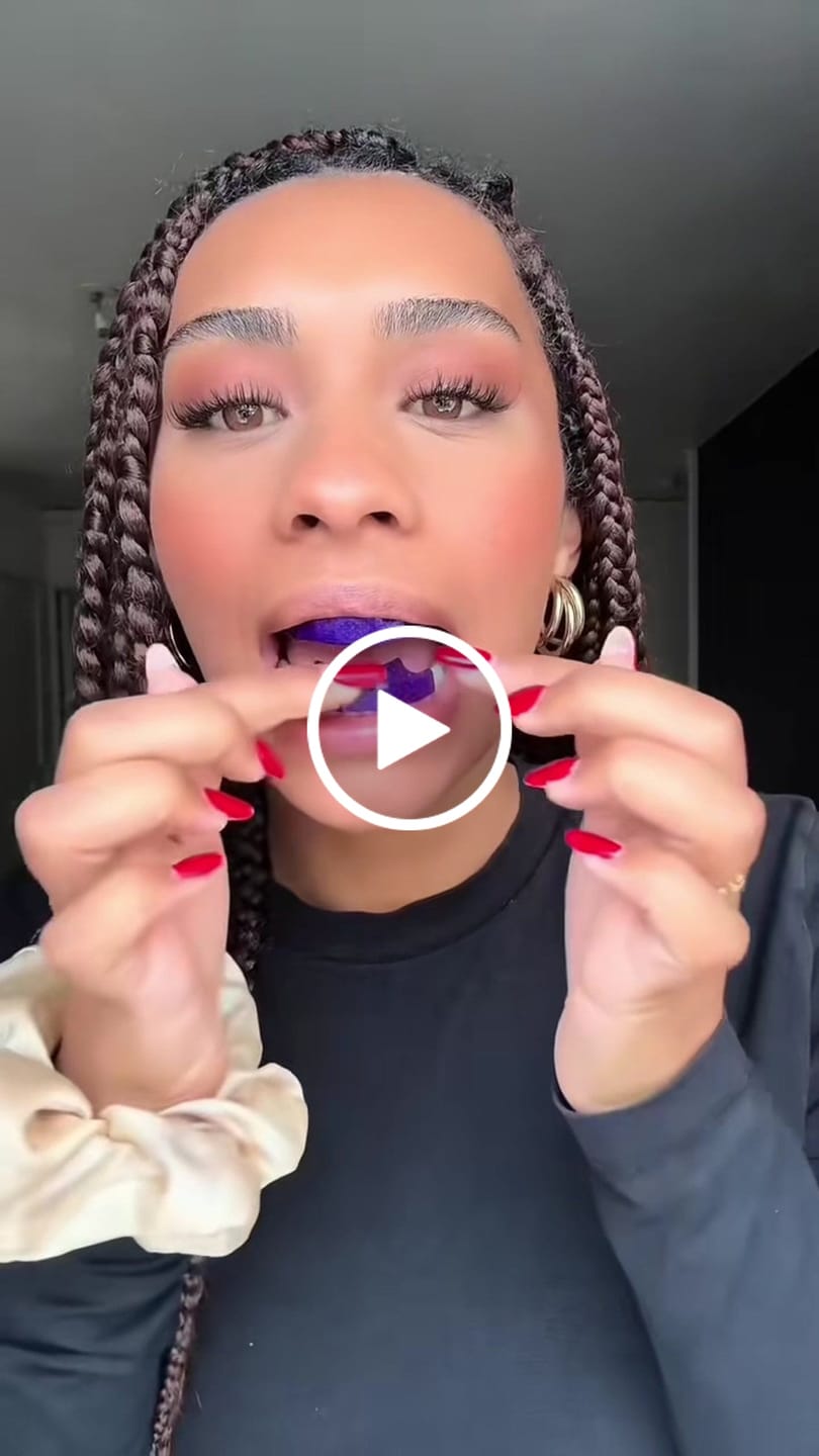 Customer video review of Bandes de Blanchiment Dentaire