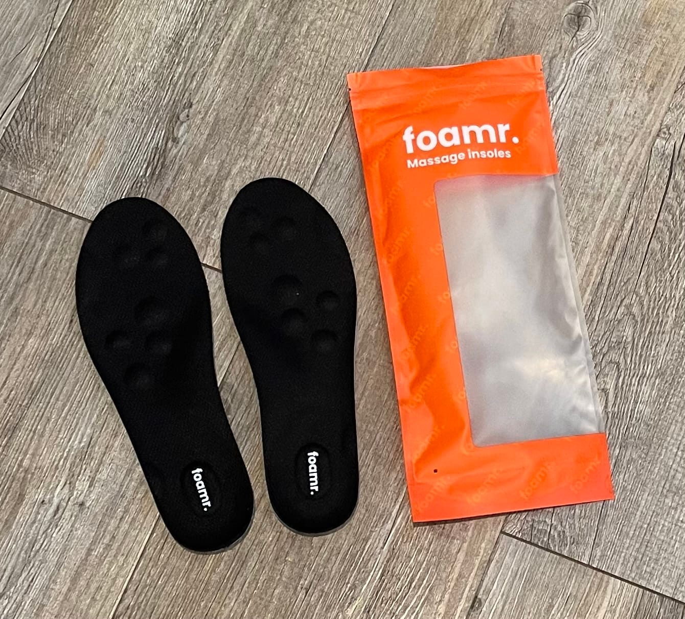 Customer photo review of Foamr® Massage Inlegzolen – Verlicht Hielspoor & Fasciitis Plantaris