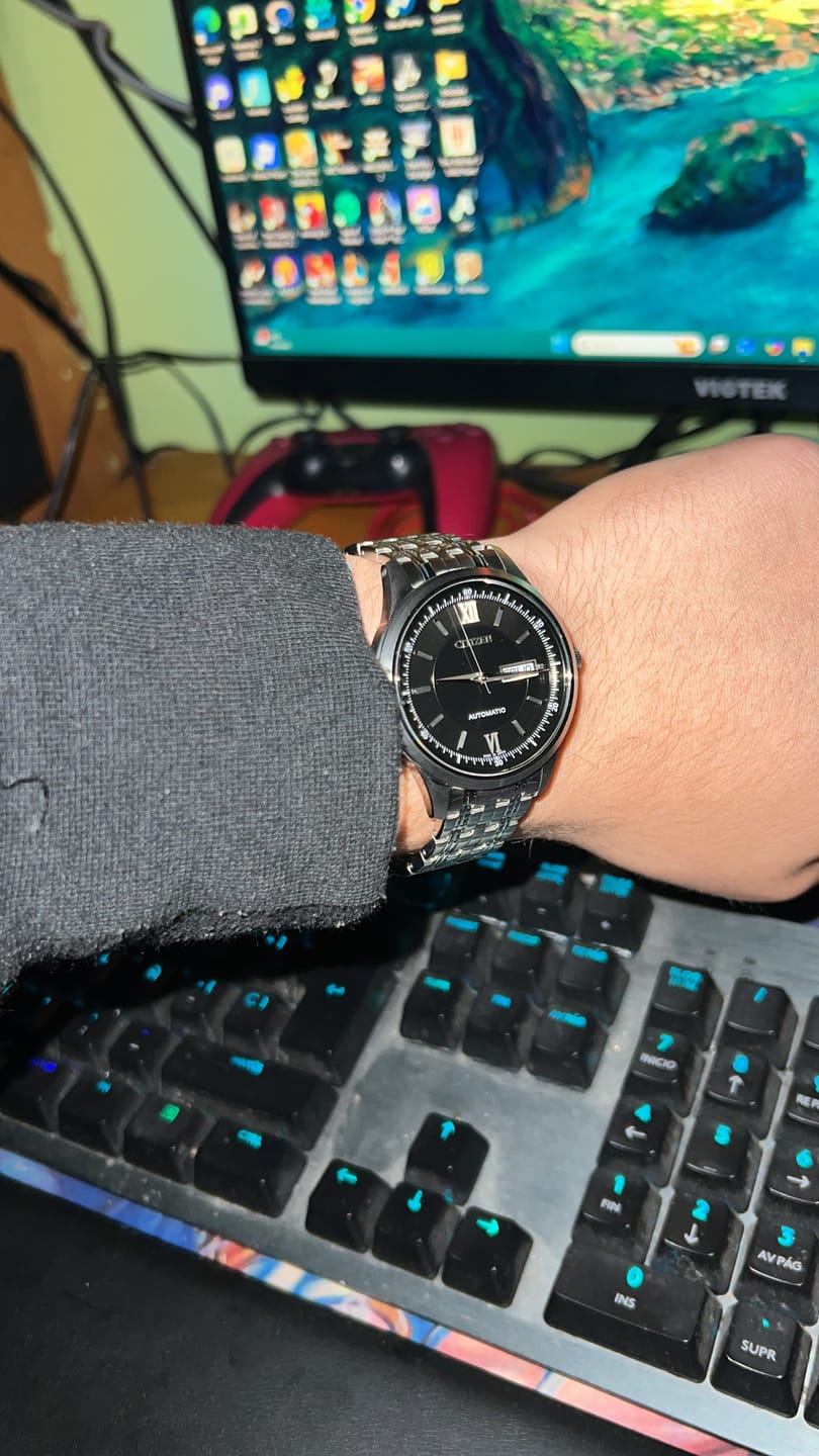 Customer photo review of Reloj Citizen NY4050-62E Automático Made in Japan Sapphire JDM 40mm