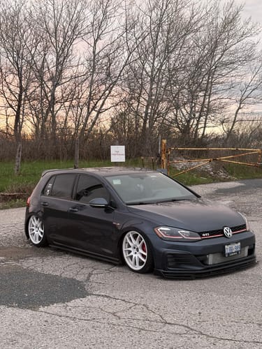 Customer photo review of Front Lip Splitter - 2015-2021 Golf Mk7 & Mk7.5 Base model / GTI / R