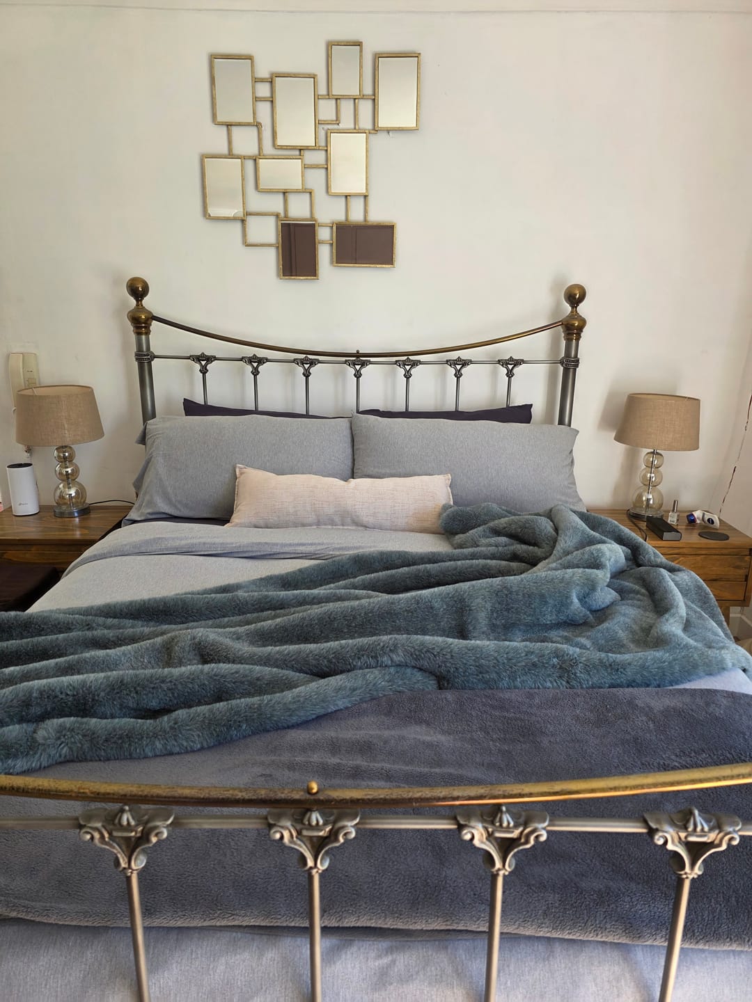 Customer photo review of Duvet Cover Set - Soft Grey