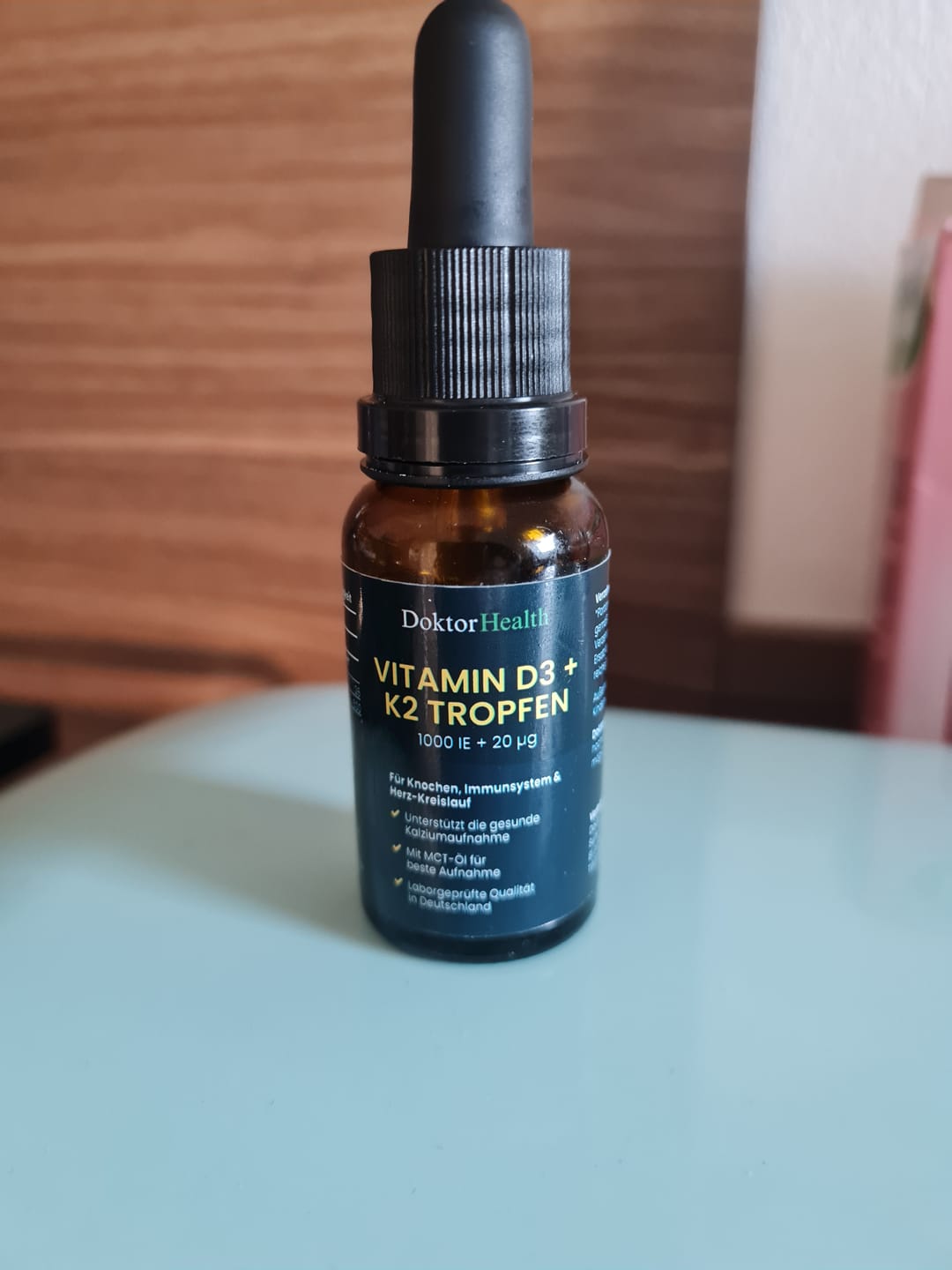 Customer photo review of Vitamin D3 + K2 Tropfen
