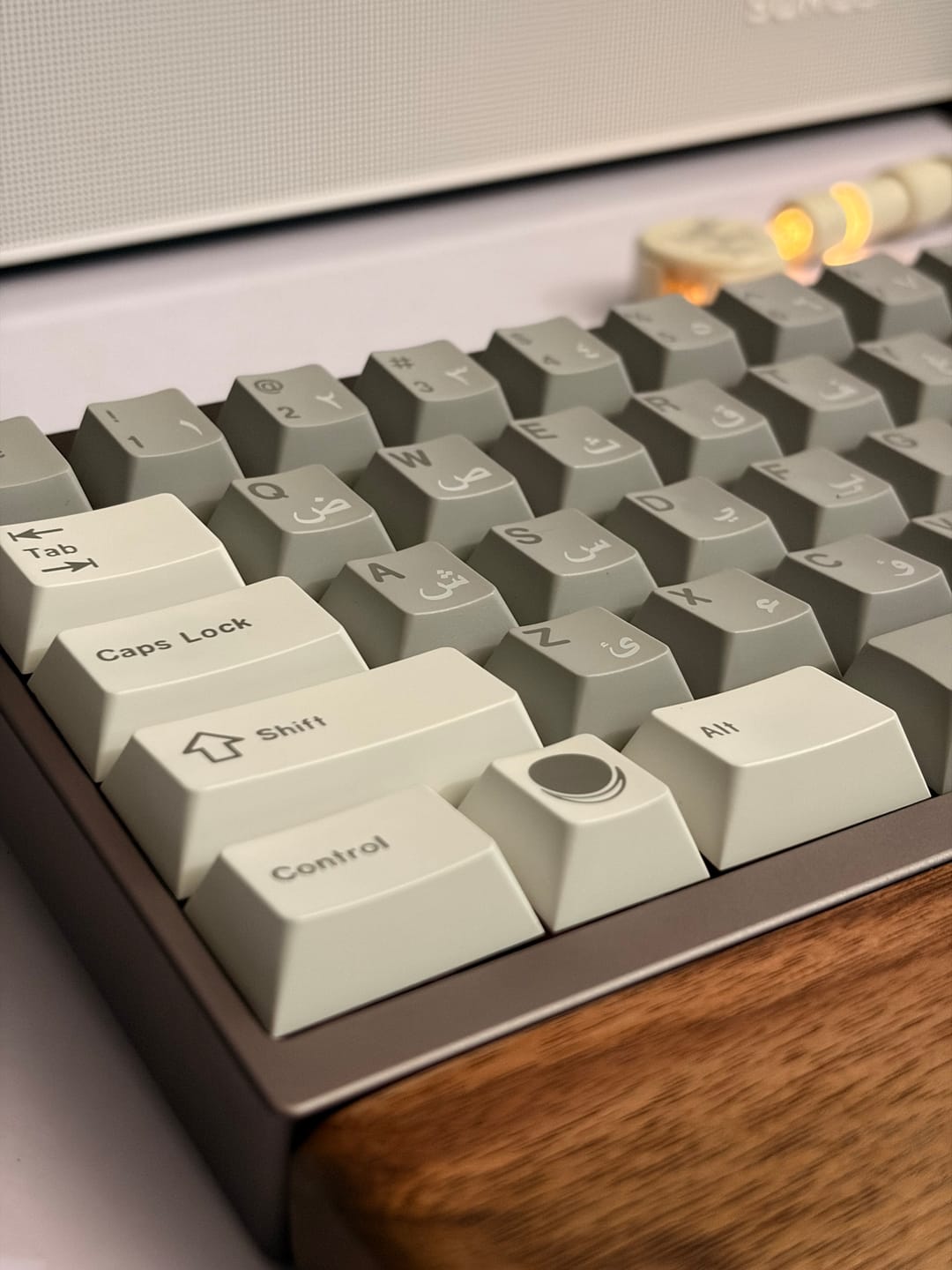 Customer photo review of KEYKOBO KHONSU ABS DOUBLE-SHOT KEYCAP SET INSTOCK