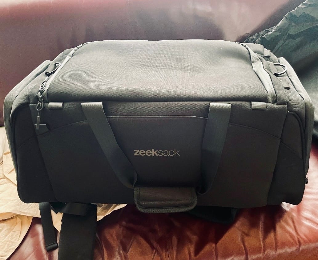 Customer photo review of The Weekender 50L