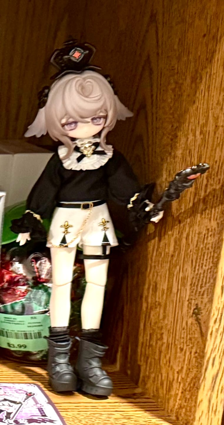 Customer photo review of Lunar Lore Series 1/8 Action Figure BJD Blind Box