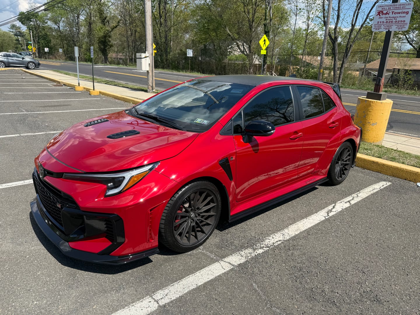 Customer photo review of 2023-Up GR Corolla Carbon Fiber Side Skirts