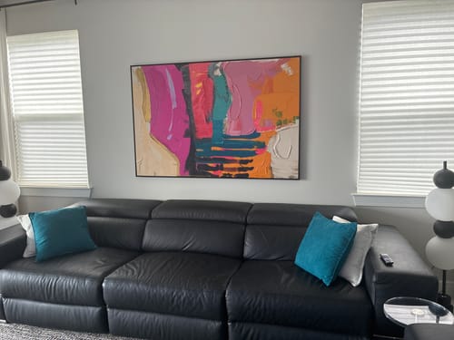 Customer review photo for COLORFUL PAINTING #CA152