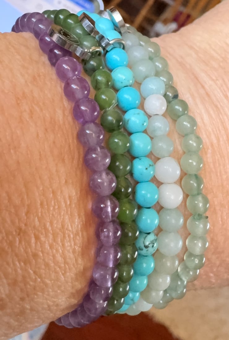 Customer photo review of Green Jade Bracelet Mini