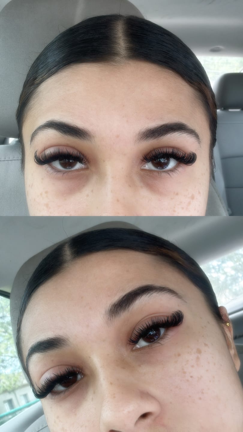 Customer photo review of Bomb Glue 0.1-0.3s Fast Drying Extremely Strong Lash Adhesive