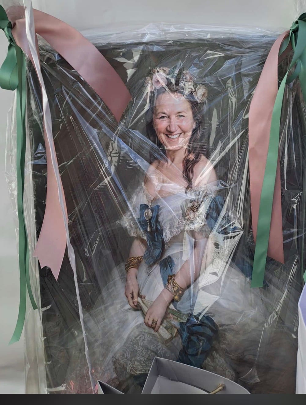 Customer photo review of DIE PRINZESSIN SISI - personalisierte Leinwand / Poster