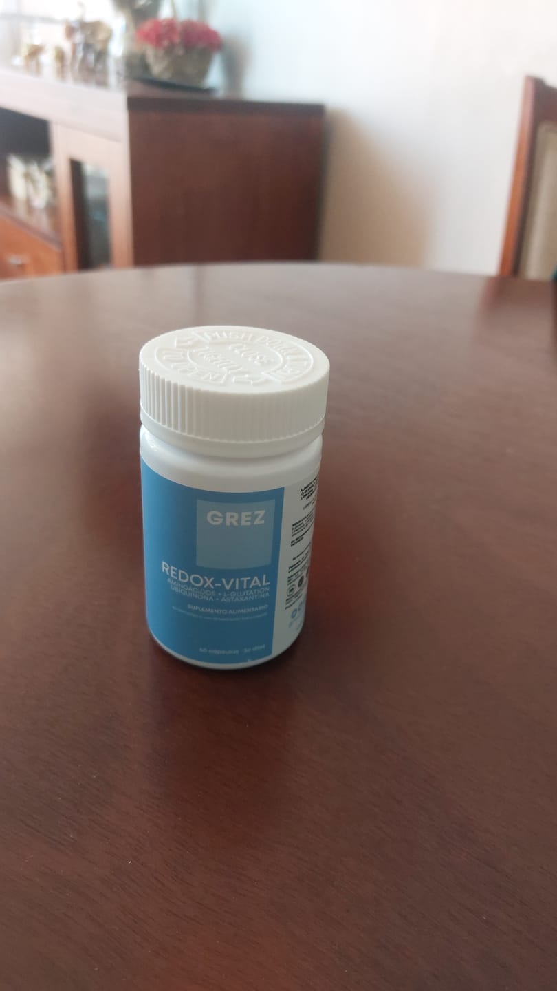 Customer photo review of REDOX-VITAL - Aminoácidos, L-glutation, vitaminas y minerales