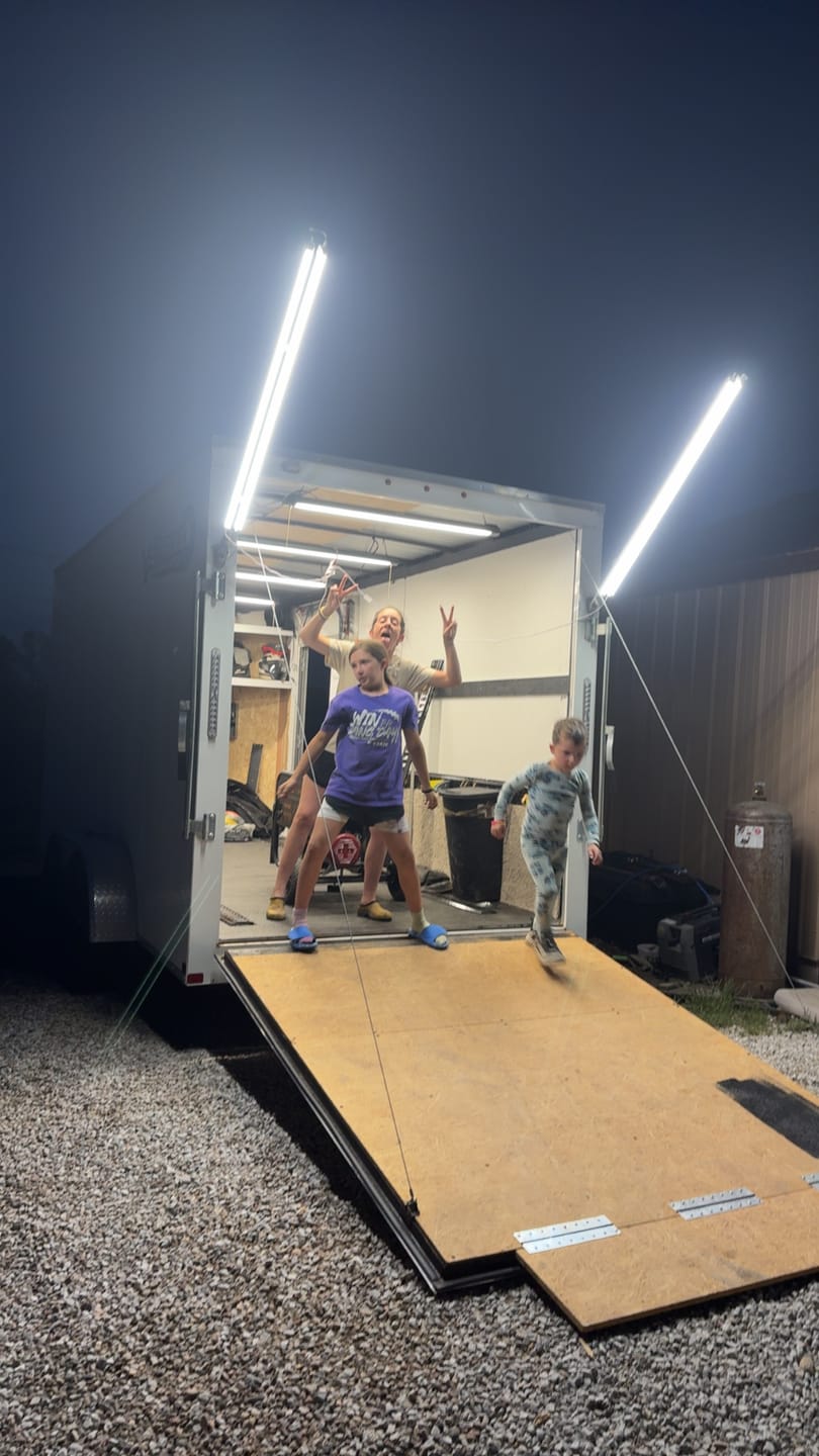 Customer photo review of Racing Pit Light Kit - 20,000 Lumens