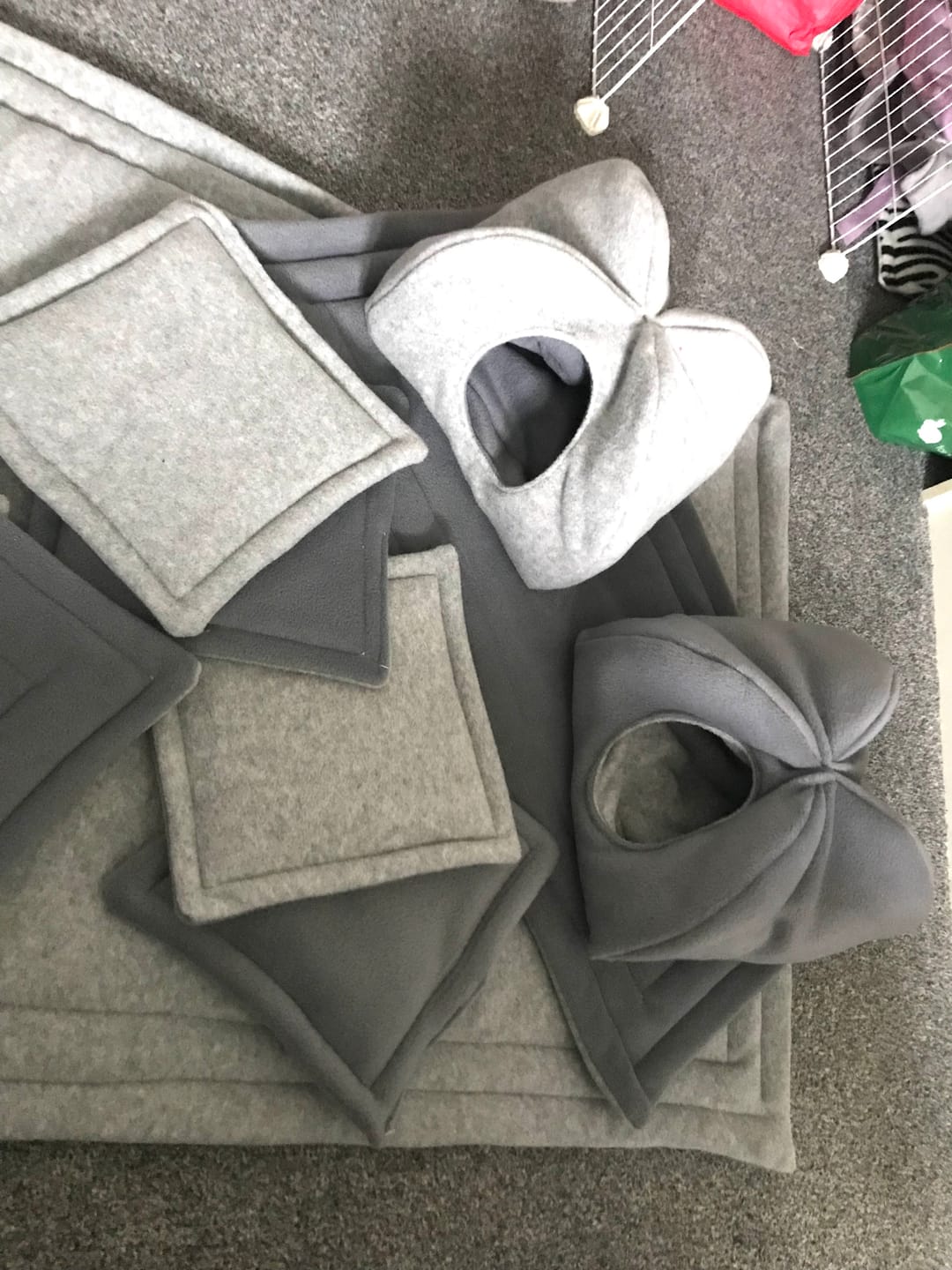 Customer photo review of Plain Anti Pill Polar Fleece Fabric