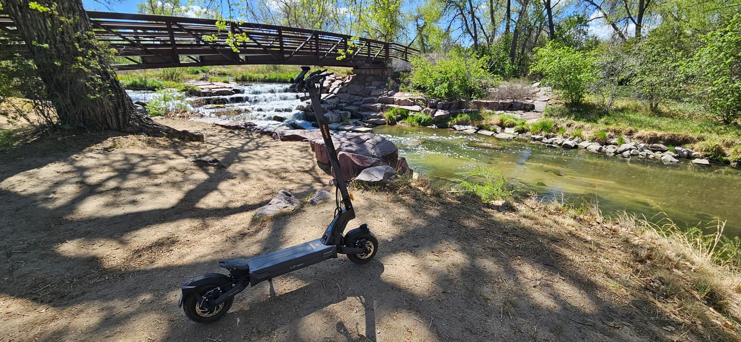 Customer photo review of Ausom L2 Max Dual Motor E-scooter