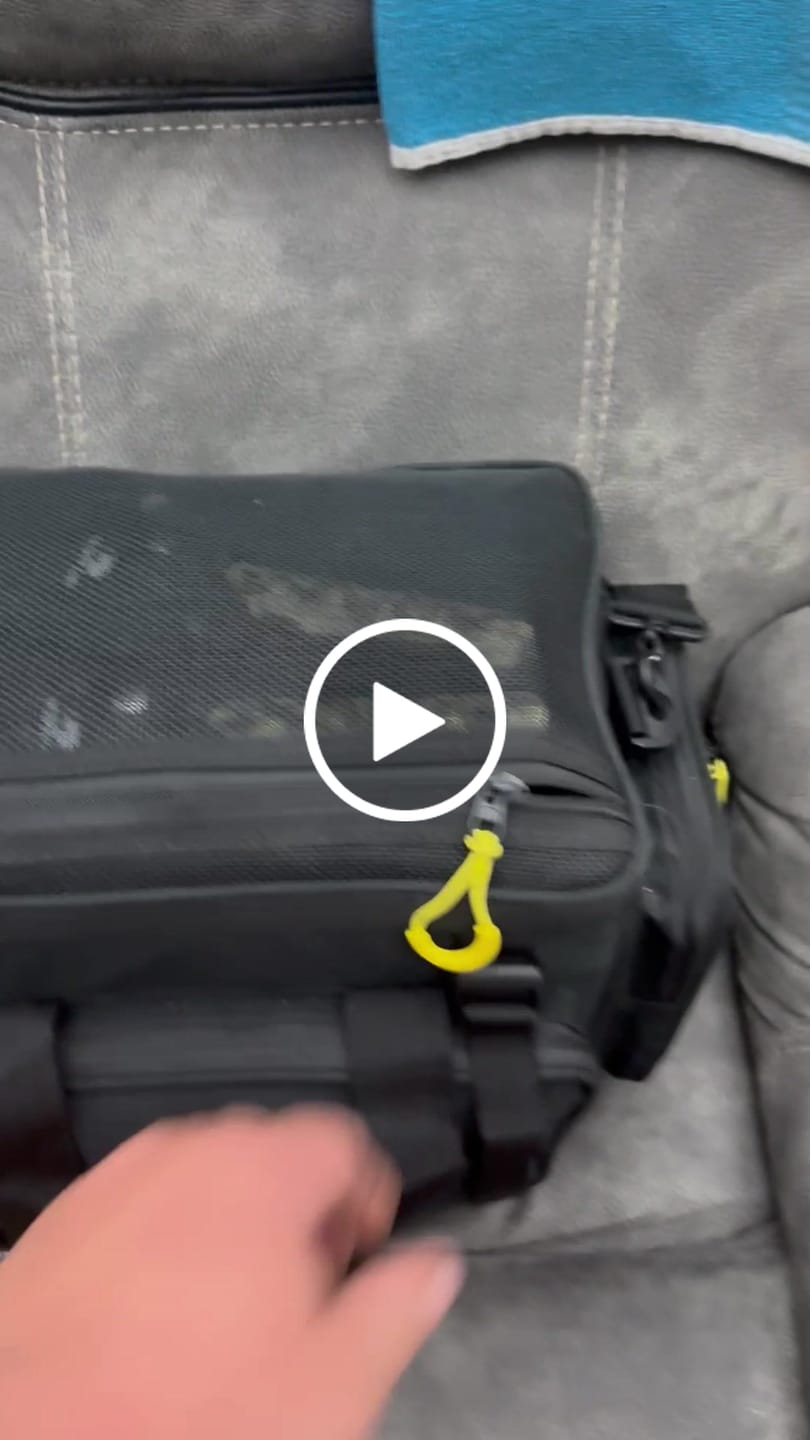 Customer video review of Beyond Fishing Hauler Tackle Bags -Available in Medium, Large, and Extra-Large