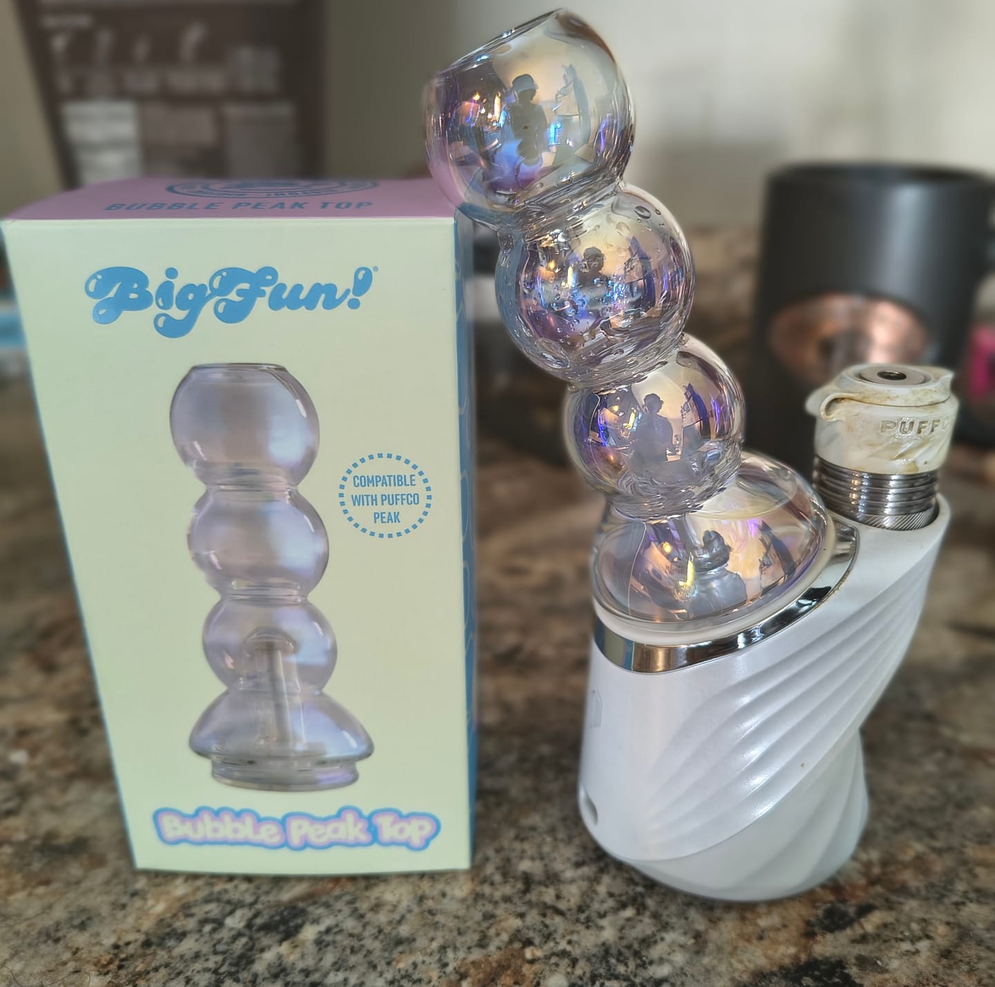 Customer photo review of Bubble Peak Top