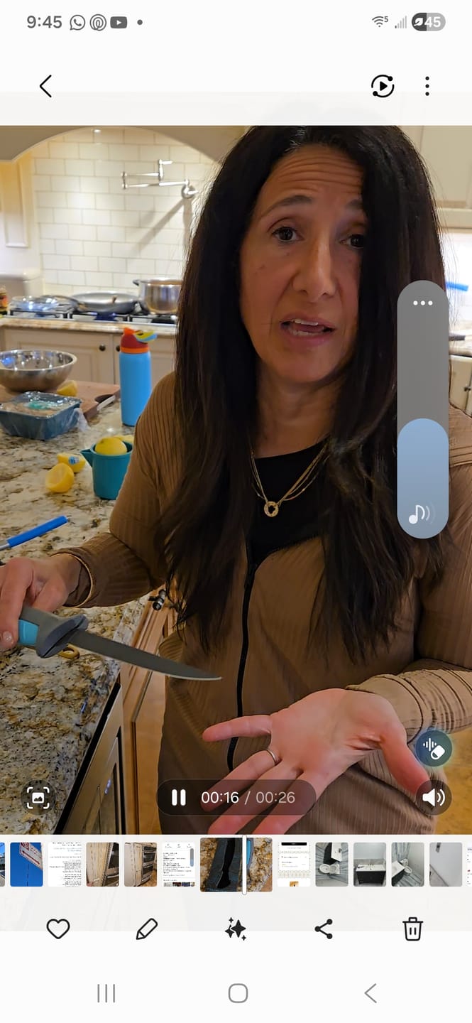 Customer photo review of Stowaway Folding Filet Knives
