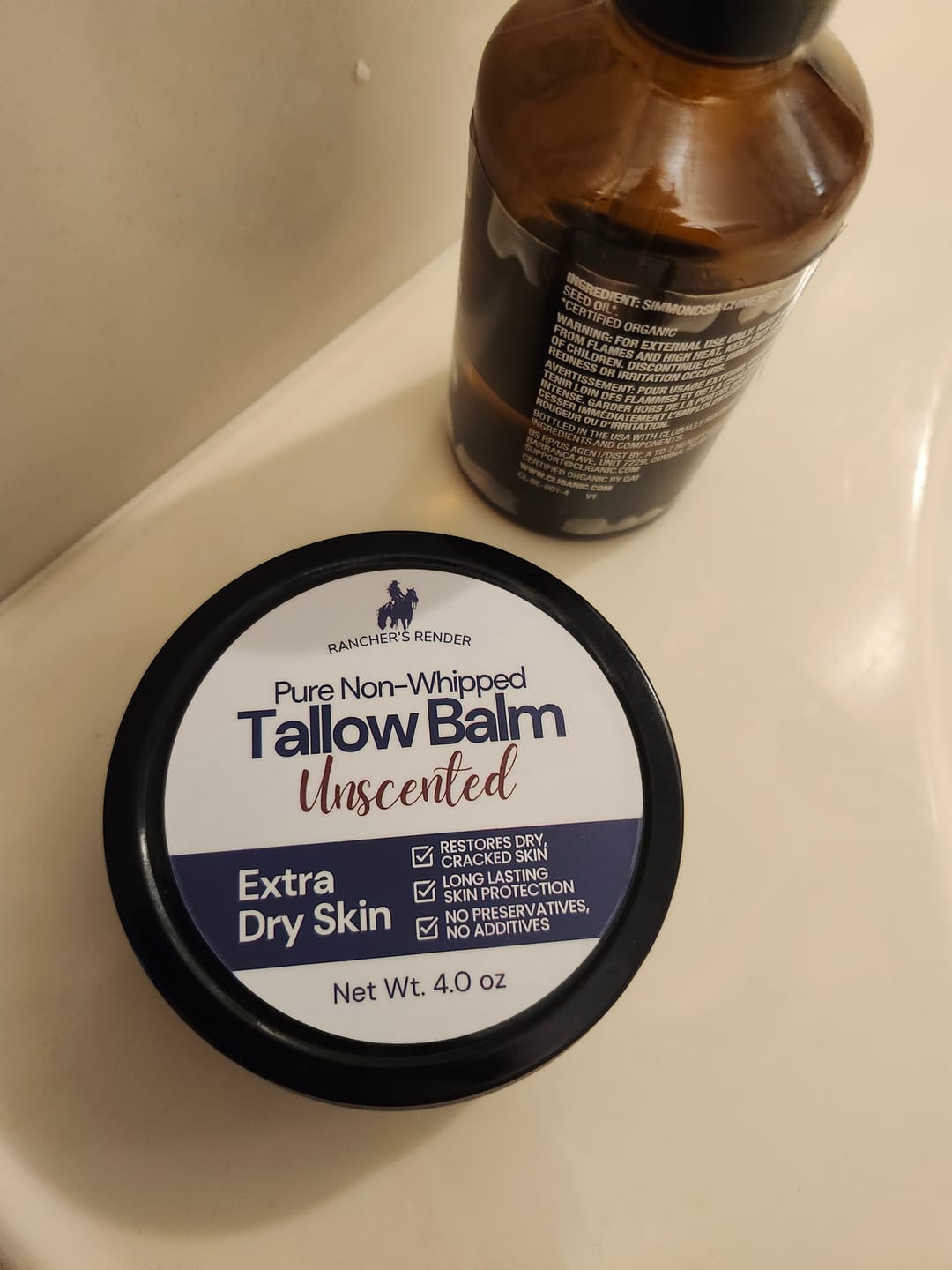Customer photo review of Pure Tallow Balm