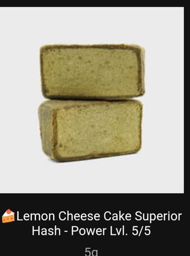 Customer photo review of 🍰Lemon Cheese Cake Superior Hash - Power Lvl. 5/5