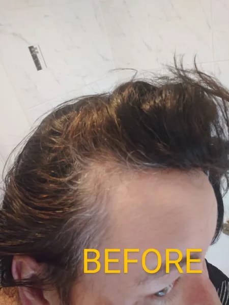 Customer photo review of Instant Dye Shampoo
