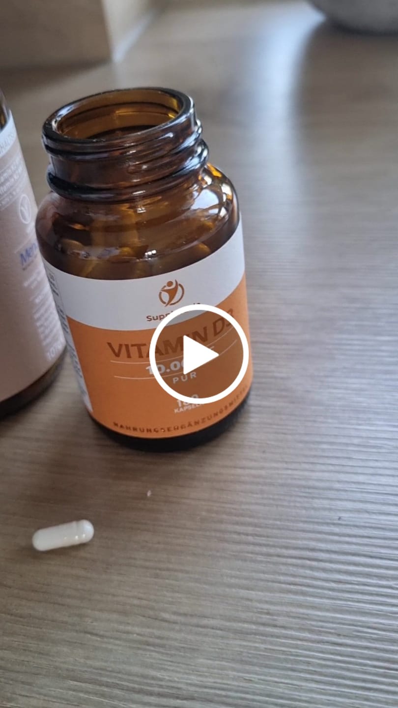 Customer video review of Vitamin D3 - Pur - 10.000 IE