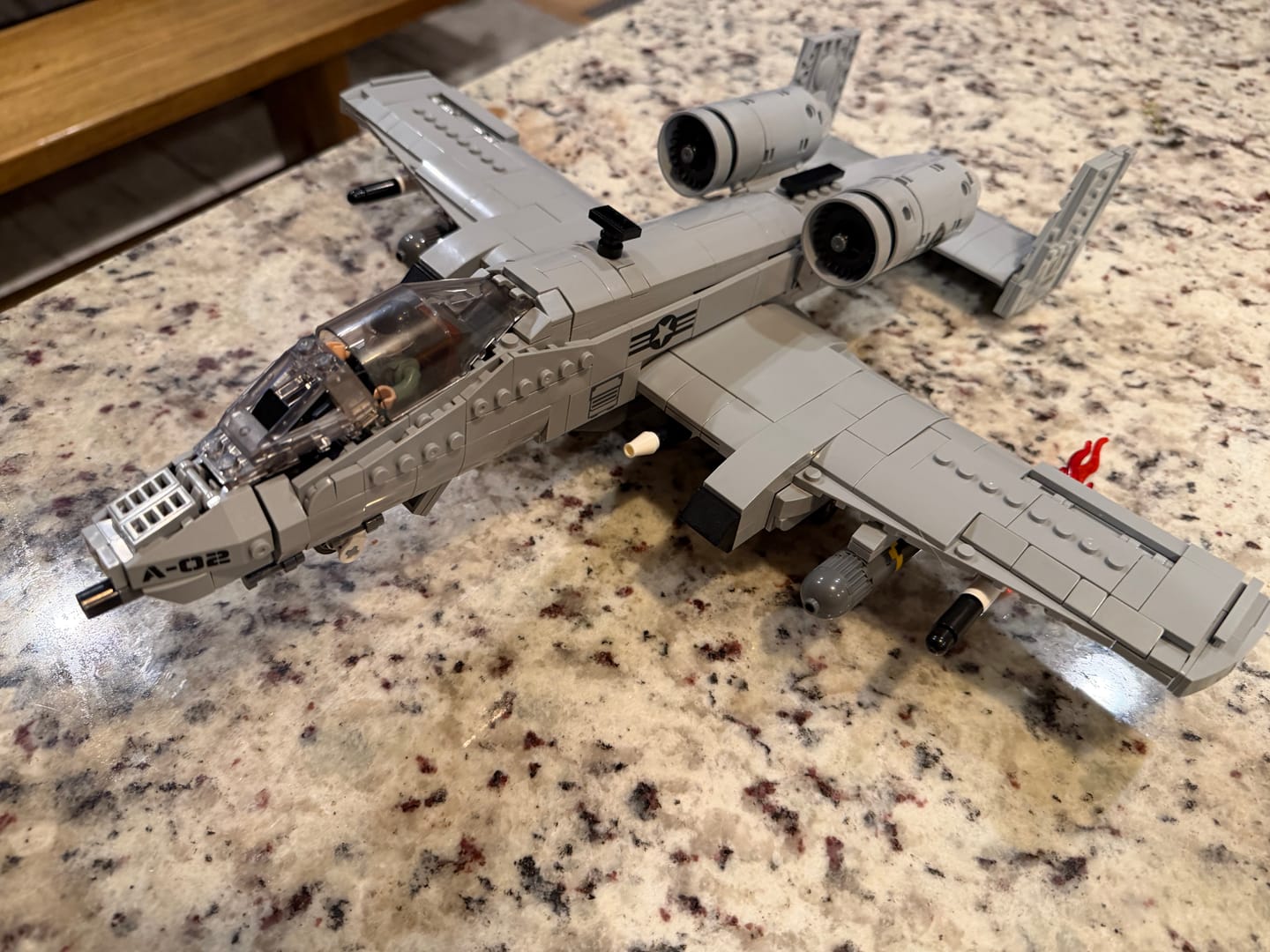 Customer photo review of A-10 Warthog | 961 PCS