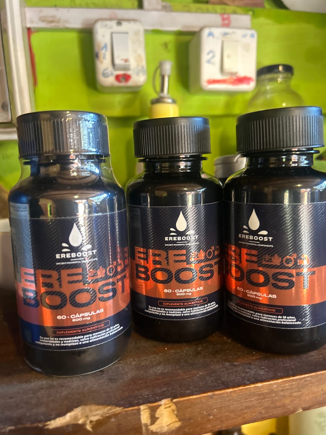 Customer photo review of EREBOOST | 60 Cápsulas | Pack 3 meses