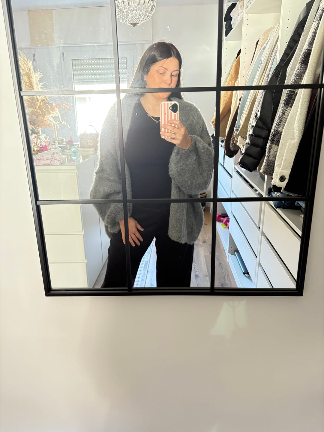 Customer photo review of Ultra Softer Casual Oversized Cardigan