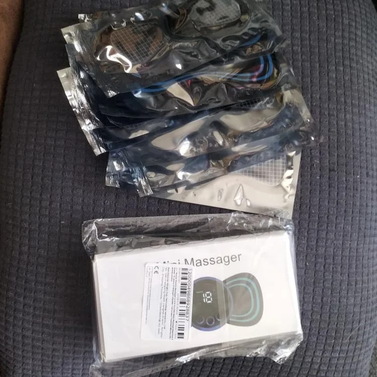 Customer photo review of Pulse Therapy Neck and Shoulder Device