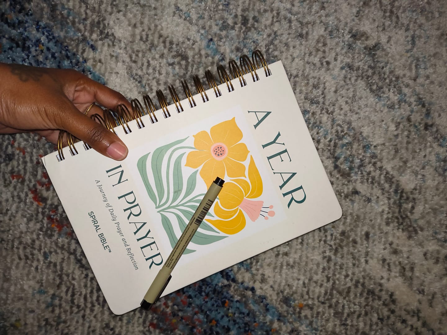 Customer photo review of A Year In Prayer: A Journey of Daily Prayer and Reflection