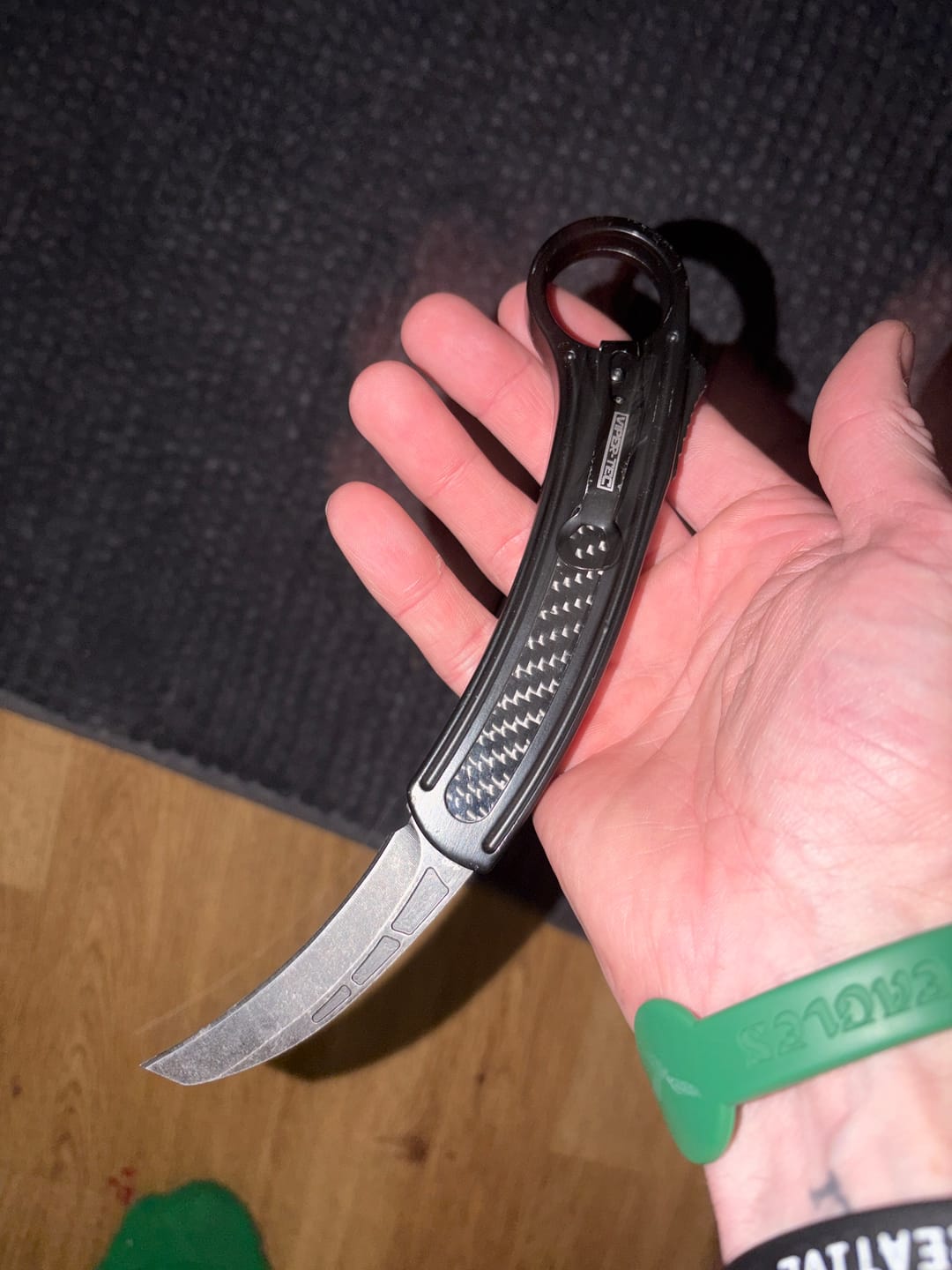 Customer photo review of VT Karambit D/A OTF
